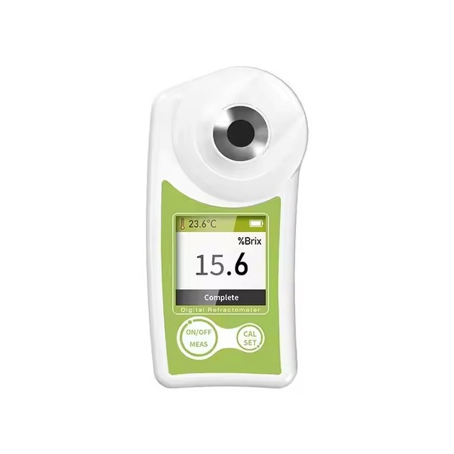 Digital Brix Refractometer Brix Meter Pocket Refractometer with ATC for Sugar Content Test Range 0~55% Brix BM-05S