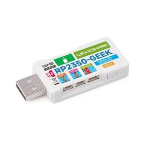 บอร์ดพัฒนา Waveshare RP2350-GEEK ใช้ไมโครคอนโทรลเลอร์ RP2350 พร้อมจอ LCD สี 65K ขนาด 1.14 นิ้ว - Product Image 1