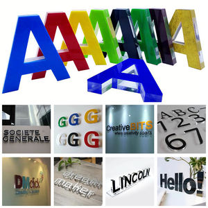 Grandi lettere di cristallo personalizzato <span class=keywords><strong>alfabeto</strong></span> acrilico <span class=keywords><strong>per</strong></span> la parete - Product Image 5