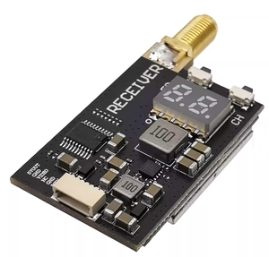 VRX 3.3G 64CH เครื่องรับสัญญาณวิดีโอ 3060-3500MHz ความถี่-97dBm ความไวสูง ขั้วต่อ RPSMA PAL/NTSC สำหรับอุปกรณ์เสริมโดรน FPV - Product Image 2