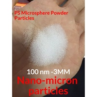 Microsphères de polystyrène PS à bas prix, 1 mm, 10 g, pour la recherche, 0,5-0,8 mm, 0,3-0,5 mm, 4 mm, 1-2 mm