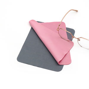 בגדי ניקוי משי קרח עבור טלפון ומשקפיים מסך זמש מיקרופייבר זמש כוסות מגבת ניקוי בד - Product Image 3