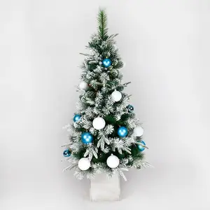 2024 Hot jewelry set Glitter decorative ball pendant Christmas decorations Artificial tree Christmas decoration tree