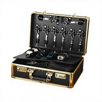 Valise de voyage professionnelle de luxe à roulettes pour maquillage et coiffure avec serrure à code, idéale pour le rangement d'outils – Vente en gros usine