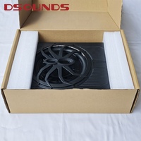 Haut-parleur de subwoofer de voiture actif de 10 pouces à installer sous le siège avec amplificateur, haut-parleur audio actif, subwoofer de voiture, DC 12V, puissance de pointe 1200W