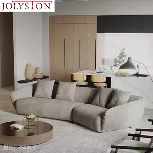 Unique Modern Design Comfortable Micro fibre leather Office Reception Sofa Modern Waiting leather Sectional living Room sofa