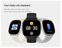 Reloj Inteligente Deportivo Unisex Ultrafino con Monitor de Sueño, Llamadas Bluetooth, Pantalla AMOLED, Resistencia al Agua IP68 y Correa de Silicona Cuadrada