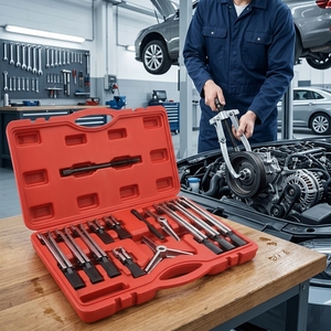 Juego de Extractores de Engranajes de 13 Piezas, Kit de Extractor de Volante y Rodamientos de 2/3 Mordazas con 9 Garras de Extracción, Herramienta de Extracción de Volantes, Rodamientos y Engranajes de Alta Resistencia - Product Image 5