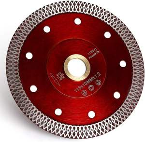Disque de coupe pour carrelage en céramique de 125 mm, presse à chaud industrielle OEM, lame de scie circulaire diamantée turbo pour marbre de 5 pouces, KC-023, garantie de 3 ans - Product Image 1