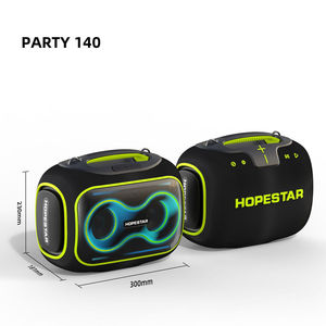 ลำโพงบลูทูธพกพา Hopestar Party Stereo <span class=keywords><strong>Box</strong></span> 140 80W กันน้ำ พร้อมไฟ LED แสดงจังหวะการเต้นรำ และไมโครโฟนไร้สาย 1 ตัว สำหรับงานปาร์ตี้และแคมป์ปิ้ง - Product Image 1