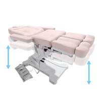 Ensemble de fauteuil de pédicure pour esthéticienne professionnelle, réglable électriquement, pour salon de beauté, spa, clinique esthétique médicale