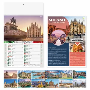 Calendario de la ciudad de Italia, merchandising personalizado - Product Image 2