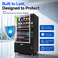 Distributeur automatique de snacks et de boissons TCN US, stock local, livraison rapide en 3 jours, paiement par pièces, billets et cartes, multi-paiements pour usage commercial
