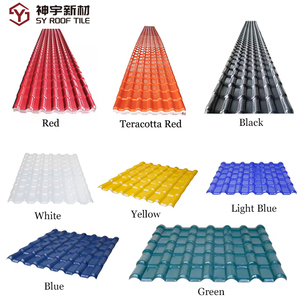 Kolonyal çiftlik sistemi Upvc 3 katmanlı termal plastik çatı <span class=keywords><strong>Anti</strong></span> korozyon UPVC çatı ASA reçine kiremit dış <span class=keywords><strong>PVC</strong></span> çatı levhası - Product Image 3