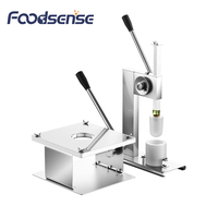 Machine manuelle à faire des petits pains farcis à la vapeur, machine commerciale pour la fabrication de baozi chinois