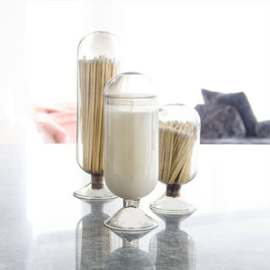 Bouteille en verre en forme de cloche pour <span class=keywords><strong>allumettes</strong></span>, fabrication sur mesure, <span class=keywords><strong>allumettes</strong></span> <span class=keywords><strong>longues</strong></span> en verre avec briquet, pot à <span class=keywords><strong>allumettes</strong></span> en verre, <span class=keywords><strong>allumettes</strong></span> cadeaux - Product Image 6