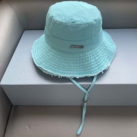 Chapeau de Soleil Pliable pour Femme, Extérieur d'Été, Plage, Style Bob, Protection Solaire Anti-UV, Casquette en Coton Réglable à Large Bord