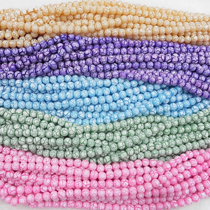DIY 캔디 글라스 비즈 루즈 크리스탈 4-12mm 사이즈 보라색 파란색 분홍색 녹색 혼합 색상 쥬얼리 제작용 <span class=keywords><strong>2mm</strong></span> 3mm 4mm 6mm - Product Image 2