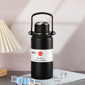 Customized Oem Stainless Steel <b>Flask</b> Termos Water <b>Bottle</b> Classic 1.2 Liter Hot And Cool With Handle - Product Image 5