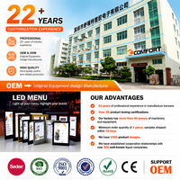 Porte-menu personnalisé en PVC/cuir PU, porte-menu alimentaire, porte-menu de restaurant
