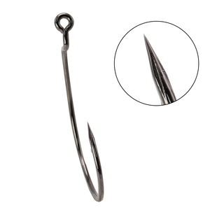 Venta al por mayor pesca de invierno de acero de alto carbono 5/0-12/0 anzuelos de pesca de <span class=keywords><strong>gusano</strong></span> de manivela señuelos de <span class=keywords><strong>gusano</strong></span> compensados conjunto anzuelo de plantilla de pesca - Product Image 2