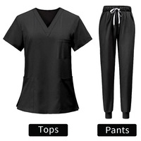 Tenues médicales élégantes et tendance, ensembles de blouses et pantalons, uniformes de dentiste, combinaisons de travail en spandex, tenues d'infirmière pour hôpital, directement de l'usine