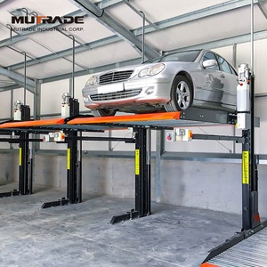 Ce chứng nhận xe lưu trữ dọc Stacker hệ thống đỗ xe hai bài <span class=keywords><strong>Valet</strong></span> xe bãi đậu xe nâng - Product Image 5