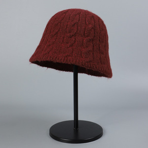 Nouveau Chapeau Bob Tricoté 2026 pour Femme, en Laine Douce, Effet Amincissant, Chapeau Bob Décontracté Automne Hiver - Product Image 6