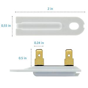 Kit de fusibles thermiques pour sèche-linge électrique 3392519 & 8577274 & 279973 avec thermistance et ensemble de fusibles thermiques, marque <span class=keywords><strong>DYD</strong></span> - Product Image 5