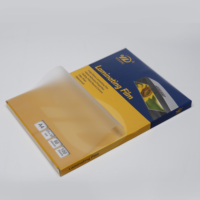 Best Selling A4 Office Plastic Film for Laminating Purposes