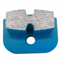 Disques abrasifs diamantés carrés de 10 mm à haute dureté Newgrind pour ponceuse à sol Rhino