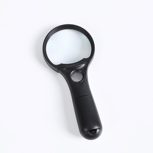 <span class=keywords><strong>Loupe</strong></span> de poche HD à double lentille 3x/45x avec 4 LED et verre optique pour vérification de billets de banque et <span class=keywords><strong>lecture</strong></span> de journaux pour personnes âgées TH-7505 - Product Image 3