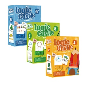 Gioco da Tavolo Paico per Bambini, Castello Logico in Plastica, Puzzle per l'Allenamento del Pensiero Logico, Educazione Precoce 5-7 Anni - Product Image 1