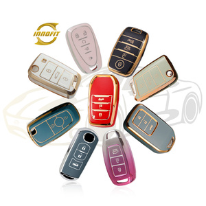 Pink Key Fob Cover For Mazda - Fits Mazda 3, 6, CX-5, Miata & More Smart Keys, Includes Keychain & Screwdriver