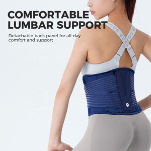 <span class=keywords><strong>Ceinture</strong></span> de soutien de taille de haute qualité pour Fitness Squat Poignées dures Protection respirante pour la protrusion de disque lombaire Bricolage abdominal - Product Image 4