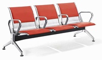 Chaises d'attente modernes en alliage d'aluminium, personnalisables, 1, 3 ou 5 places, durables, pour hôpitaux et écoles – Offre spéciale