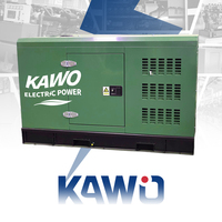 Générateurs diesel super silencieux, puissance de secours, refroidissement par eau, groupe électrogène à démarrage automatique ATS, marque KAWO, haute efficacité, châssis ouvert, 480V