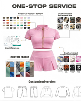 Vente en Gros Printemps-Été Mode Coréenne Chemise Unie Décontractée Demi-Manches Ample Blouse pour Femme