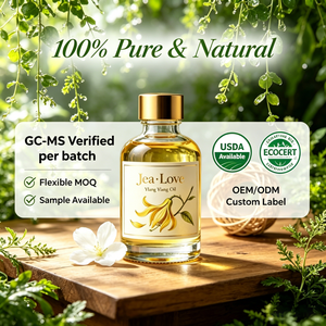 Huile Essentielle d'<span class=keywords><strong>Ylang</strong></span> <span class=keywords><strong>Ylang</strong></span> Distillée à la Vapeur Pure, Arôme Floral pour la Fabrication de Parfums Haut de Gamme, Production Artisanale de Parfums d'Ambiance, OEM ODM - Product Image 1