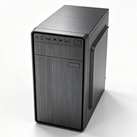 Boîtier PC Micro-ATX Mini-ITX personnalisé 350 mm petit format 4 emplacements PCI Châssis gaming à flux d'air maillé pour ordinateur de bureau