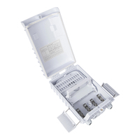 Caja de Distribución de Fibra Óptica para Interiores FTTH, Material ABS, Capacidad para 16 Fibras, Compatible con Redes 5G, POE, 4G, 3G, GSM, GPRS, TCP
