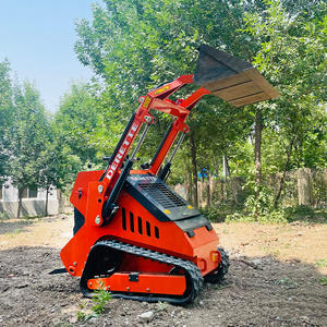 Derette T800 Mini Skid Steer Loader Front End Pequeno Carregador Compacto para Uso de Aquicultura Doméstica - Product Image 2