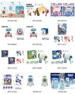 EPT $1 Dollar promo Jouets Bulles de Savon Cosmonaute Lance-roquettes Jouet Burbujas Cohete Nino Astronauta Burbujero Baguette à Bulles - Product Image 3