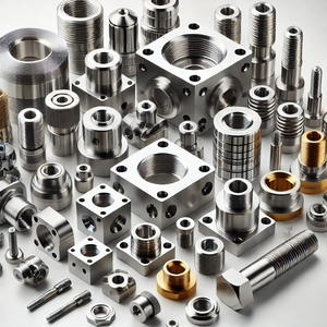 บริการงานกลึง ตัด เจาะ เจียร ชิ้นส่วนโลหะสั่งทำพิเศษ สแตนเลส อลูมิเนียม งานต้นแบบรวดเร็ว ความแม่นยำสูง บริการงานกลึงซีเอ็นซี - Product Image 1