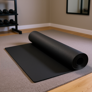 Tapis de tapis roulant en caoutchouc de 1/4 pouce d'épaisseur, 36x72 pouces, tapis de protection pour équipement de sport sur moquette - Product Image 2