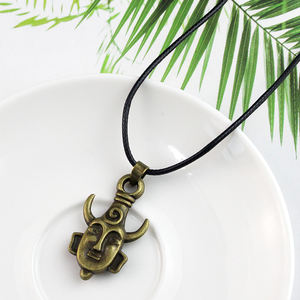 Collar gótico Retro que rodea a las fuerzas del <span class=keywords><strong>mal</strong></span>, colgante <span class=keywords><strong>de</strong></span> cuero, regalo - Product Image 5