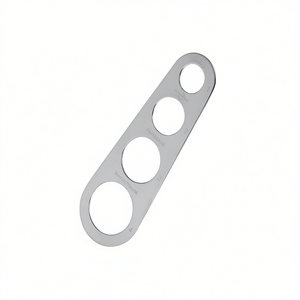 Spaghetti Measure Stainless Steel 1-4 <b>Servings</b> Pasta Tool Kitchen Profi - Product Image 2