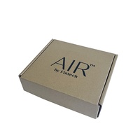 Boîte d'expédition en carton ondulé personnalisée avec logo pour produits électroniques, boîte en carton ondulé pour ordinateur