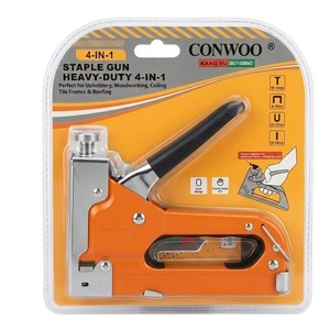 Conwoo 4-In-1 Staple Gun Heavy Duty For Upholstery Woodworking Ceiling Tile Framing Roofing - Product Image 5