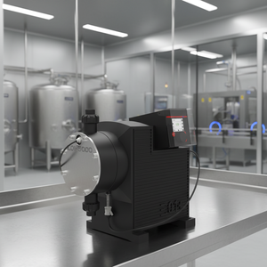 Pompe doseuse numérique haute performance en acier inoxydable 375L/H, étanche IP65, résistante aux acides/alcalis et aux hautes températures, entièrement automatique - Product Image 2